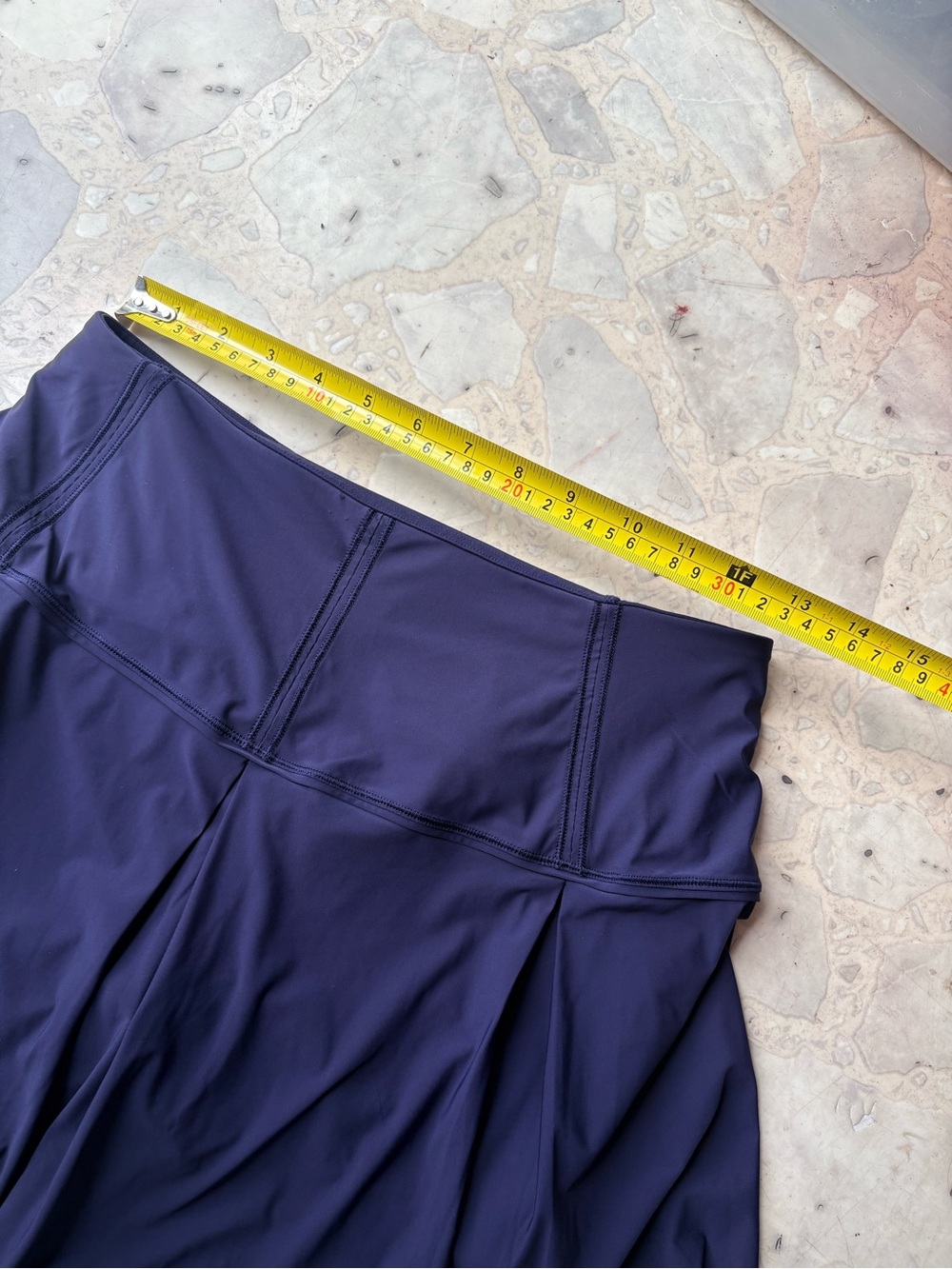 Lululemon Pleated Athletic Skort Dark Navy – Size 6 Tall - Picture 5 of 7